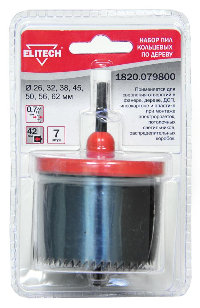 

Набор коронок Elitech 5/8'' (elitech 1820.079800, 5/8'' (elitech 1820.079800)