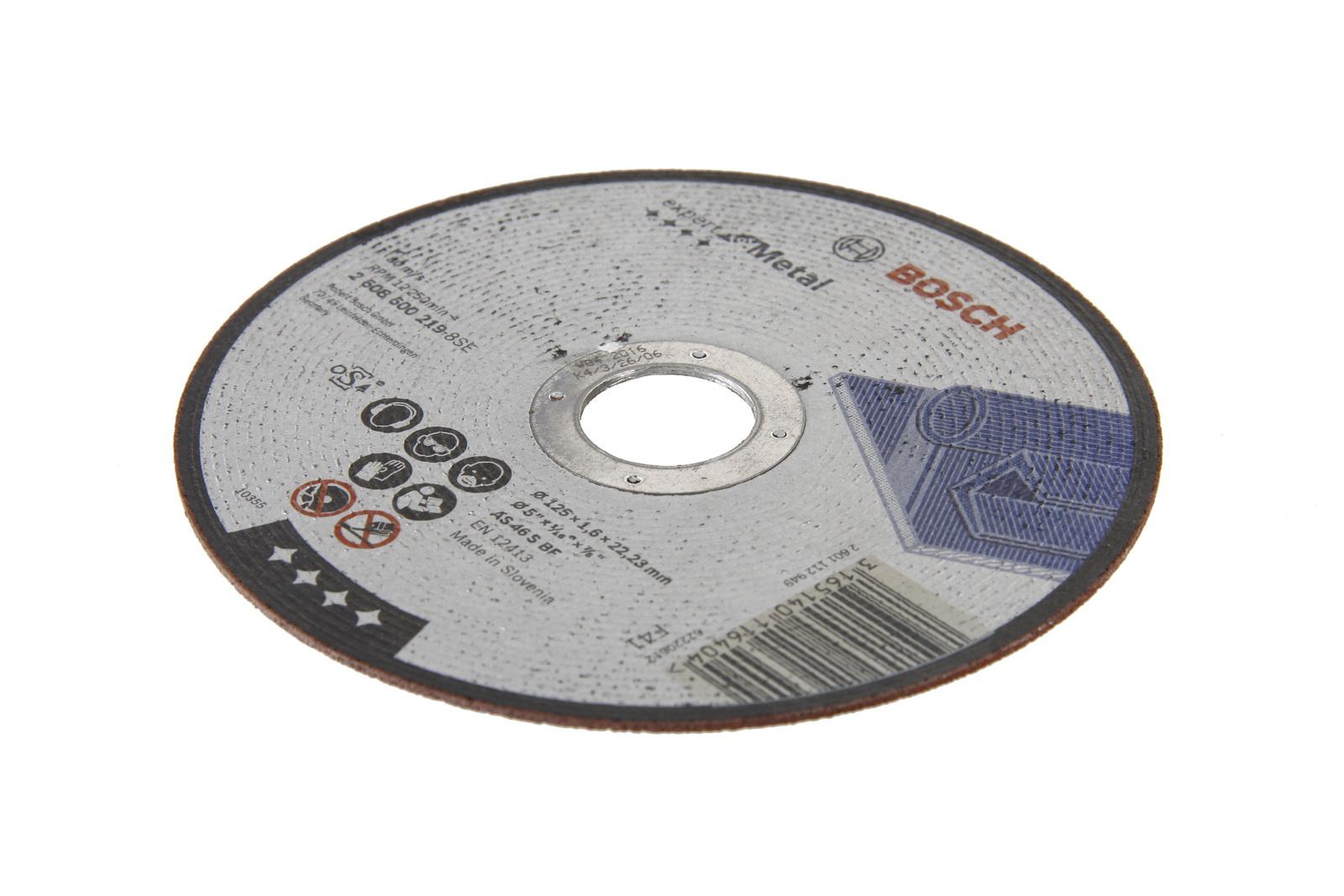 

Набор Bosch Круг отрезной 125х1.6х22 expert for metal (2.608.600.219), Круг отрезной 125х1.6х22 expert for metal (2.608.600.219)