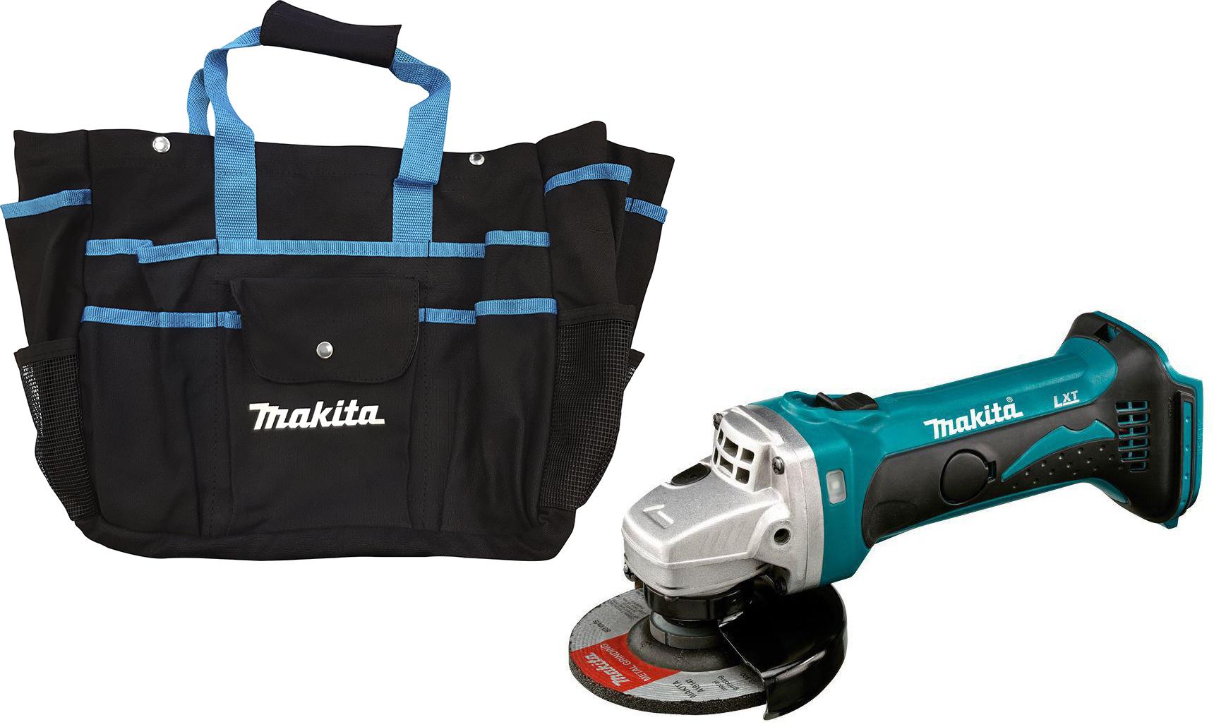 

Набор Makita УШМ (болгарка) dga452z аккумуляторная +Сумка pgh-170100, УШМ (болгарка) dga452z аккумуляторная +Сумка pgh-170100