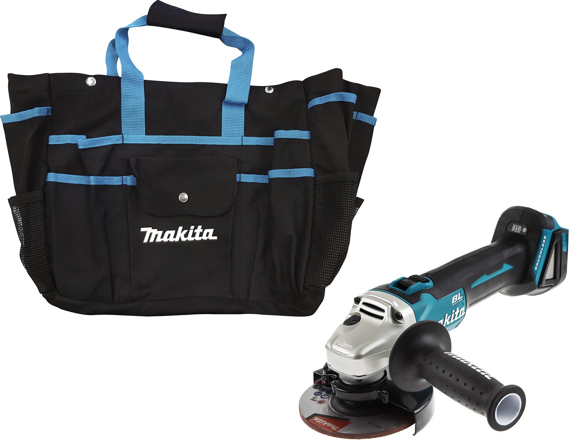 

Набор Makita УШМ (болгарка) dga506z +Сумка pgh-170100, УШМ (болгарка) dga506z +Сумка pgh-170100