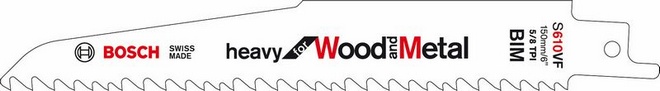 

Полотно для сабельной пилы Bosch S 610 vf (2.608.657.608, S 610 vf (2.608.657.608)