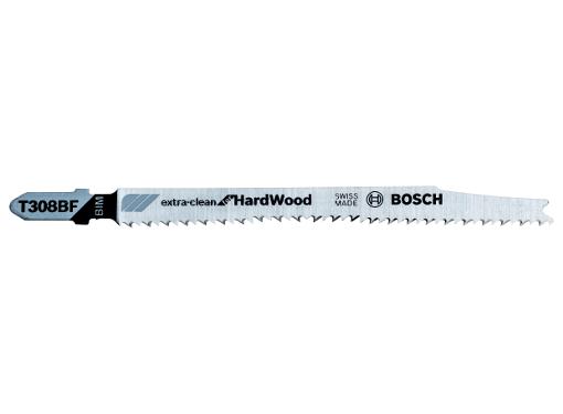 Изображение товара Пилки для лобзика BOSCH T308BF 3 шт для дерева и древесных материалов