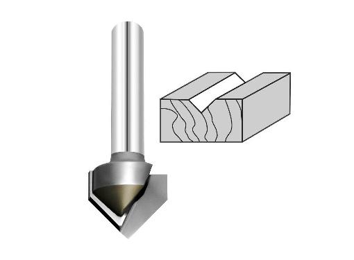 Изображение товара Фреза PROCUT 255.211916 V-образная диаметр 19 мм длина 16 мм пазовая