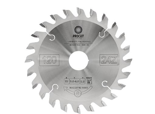 Изображение товара Диск пильный PROCUT Ф120х22мм 24зуб. (754.1202224)