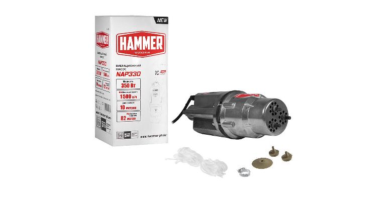 Вибрационный насос HAMMER NAP330(10)