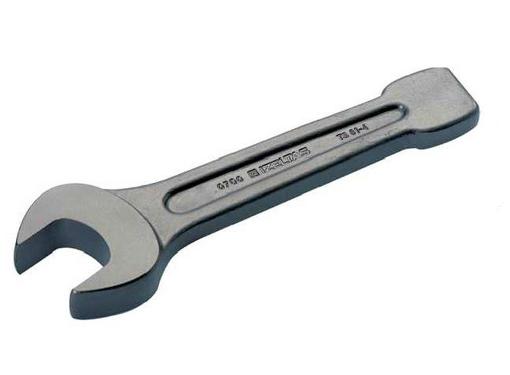 Изображение товара Рожковый ударный ключ IZELTAS 95 мм хромированное покрытие профессиональный