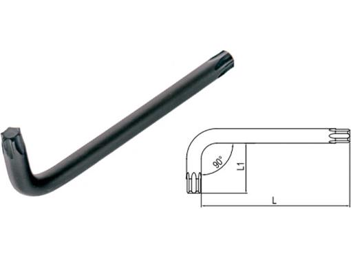Изображение товара Ключ Г-образный IZELTAS 4910220006 для крепежа Torx T6