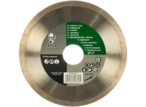 Изображение товара Круг алмазный NORTON Atlas Ceramic 115x22.23 2100 для керамической плитки