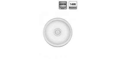   61185  OBL-R1-14-4K-WH-IP40-LED-SNR