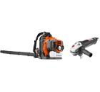 Набор HUSQVARNA Воздуходувка 350BT (9658775-01) +УШМ (болгарка) WQ 1400 (600346000)