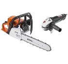 Изображение товара Набор STIHL Бензопила MS 250 14' Picco +УШМ (болгарка) WQ 1400 (600346000)