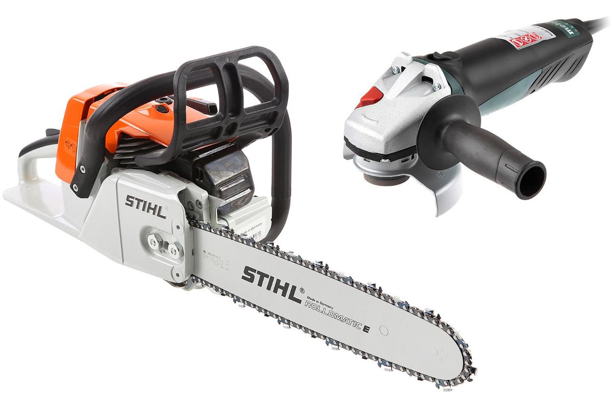 Набор Stihl Бензопила MS 260 +УШМ (болгарка) WQ 1400 (600346000) - цена,  фото - купить в Москве, СПб и РФ