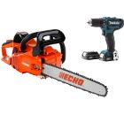 Набор ECHO Бензопила CS-350WES +Дрель-шуруповерт DF331DWYE