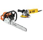 Изображение товара Набор STIHL Бензопила MS 250 C-BE ERGOSTART +УШМ (болгарка) DWE4051