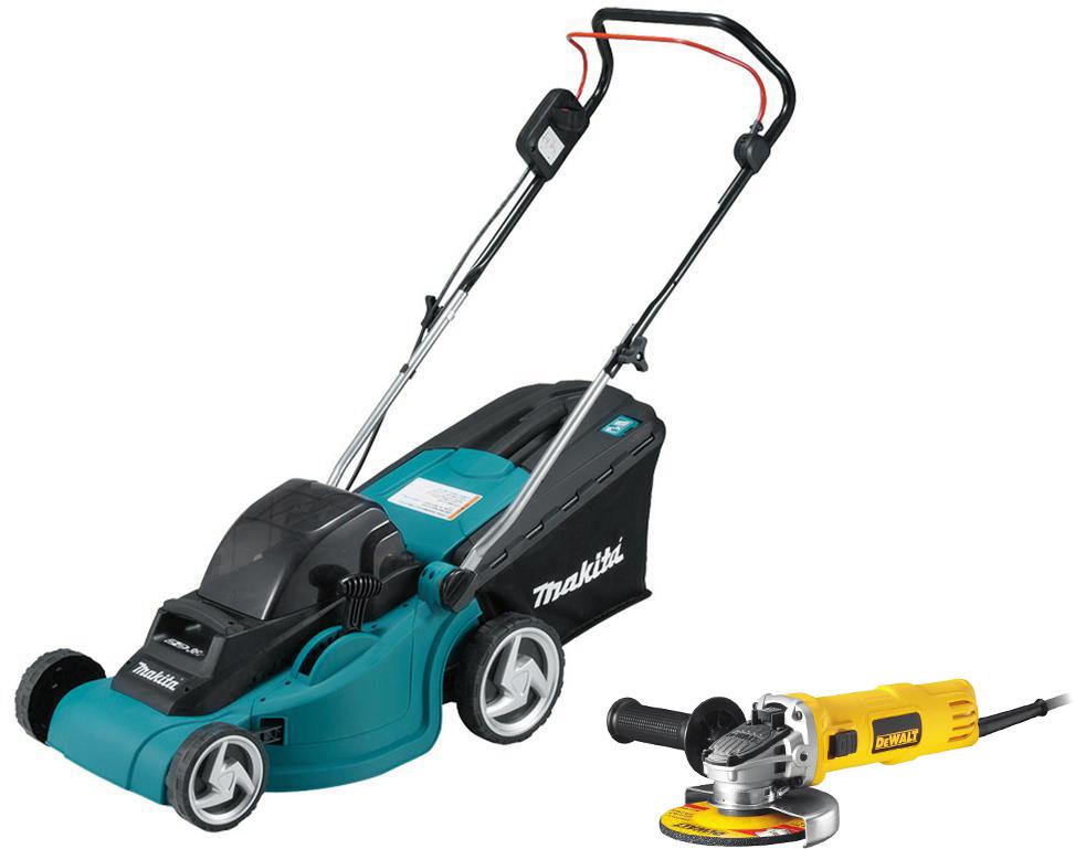 

Набор Makita Аккумуляторная газонокосилка dlm380z +УШМ (болгарка) dwe4051, Аккумуляторная газонокосилка dlm380z +УШМ (болгарка) dwe4051