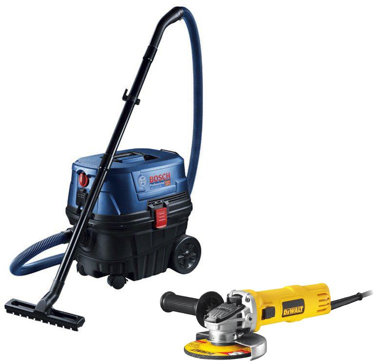 

Набор Bosch Пылесос gas 12-25 pl (060197c100) +УШМ (болгарка) dwe4051, Пылесос gas 12-25 pl (060197c100) +УШМ (болгарка) dwe4051