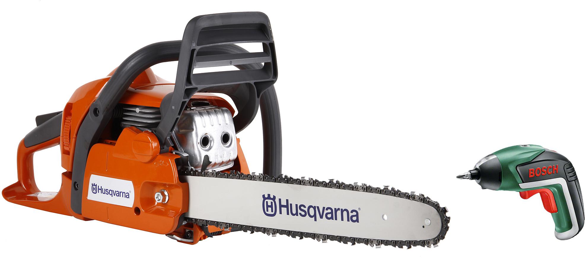 

Набор Husqvarna Бензопила 135 (9667618-04) +Отвертка ixo v bit set + набор бит 32 шт. (0.603.9a8.00s), Бензопила 135 (9667618-04) +Отвертка ixo v bit set + набор бит 32 шт. (0.603.9a8.00s)