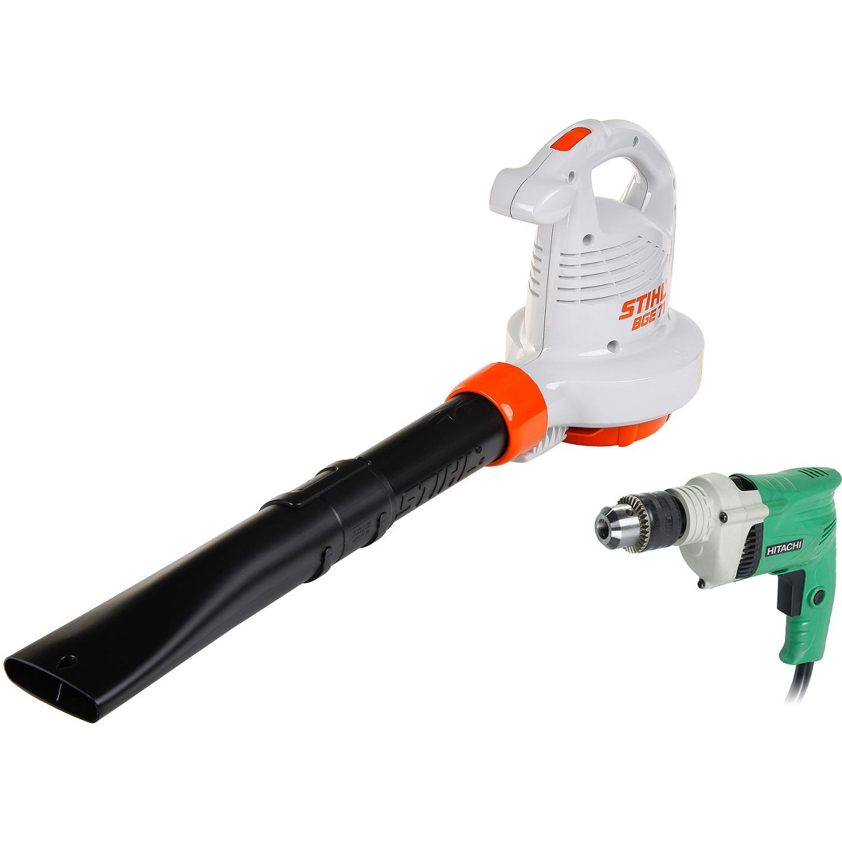 Набор Stihl Воздуходувка BGE 71 +Дрель ударная DV13SSNA - цена, видео, фото  - купить в Москве, СПб и РФ