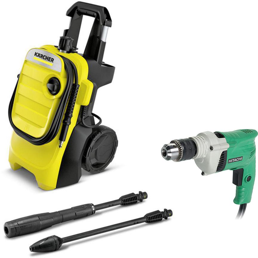 

Набор Karcher Мойка высокого давления k 4 compact 1.637-500.0 +Дрель ударная dv13ssna, Мойка высокого давления k 4 compact 1.637-500.0 +Дрель ударная dv13ssna