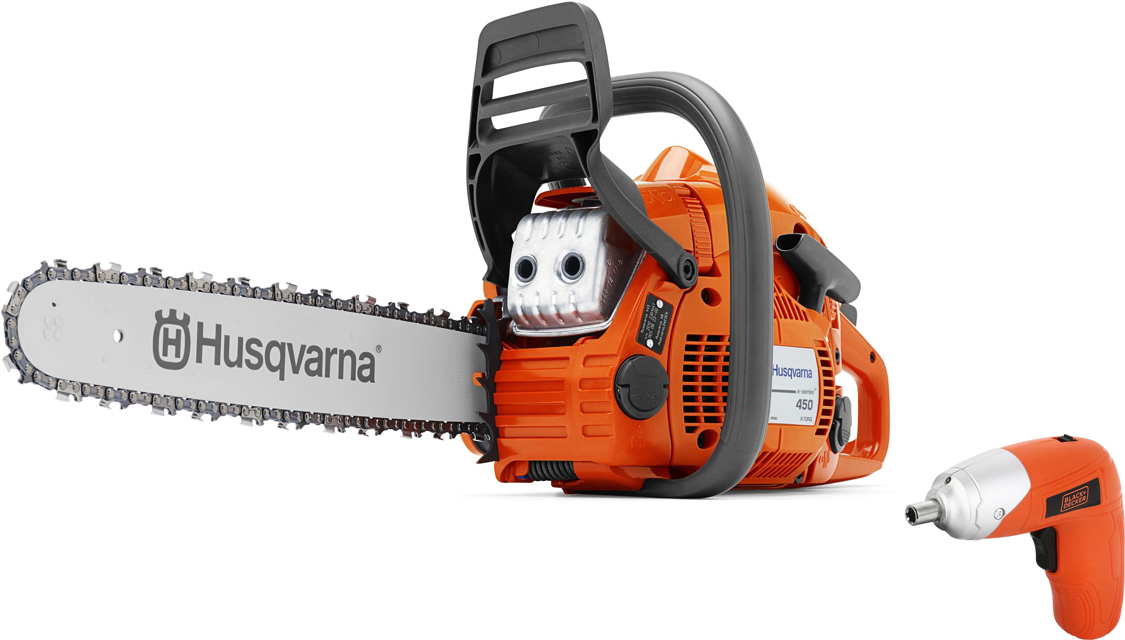 

Набор Husqvarna Бензопила 450e ii (9671569-75) +Отвертка аккумуляторная kc3610-ru, Бензопила 450e ii (9671569-75) +Отвертка аккумуляторная kc3610-ru