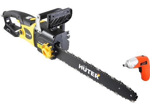 Изображение товара Комплект электропила HUTER ELS-2400 с цепью и аккумуляторная отвертка BLACK & DECKER KC3610-RU