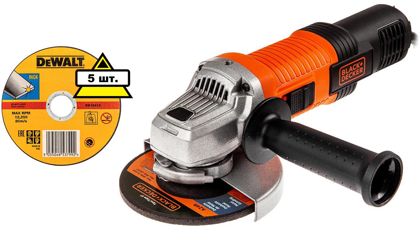 

Набор Black & decker УШМ (болгарка) g850-ru +Круг отрезной 125х1.2х22 dt42340zqz, УШМ (болгарка) g850-ru +Круг отрезной 125х1.2х22 dt42340zqz