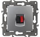 Изображение товара Розетка аудио ЭРА 14-3111-03 в алюминиевом цвете