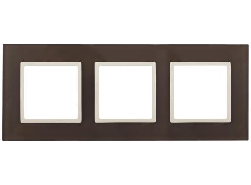 Изображение товара Рамка ЭРА 14-5103-31 на 3 поста цвет мокко
