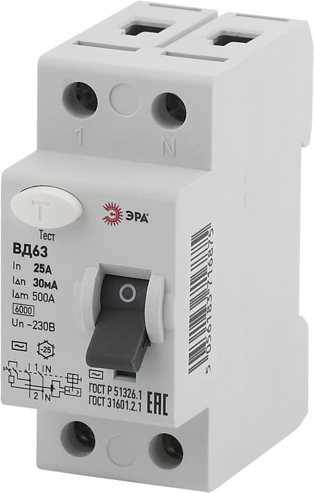 

УЗО ЭРА No-902-125, No-902-125