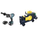 Набор ТСС Станок для резки арматуры GQ 42A +Дрель аккумуляторная DDF458RFE LiION