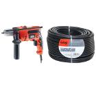 Изображение товара Набор FUBAG Шланг 170109 +Дрель ударная KR554 CRESKT