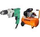 Набор ВИХРЬ Компрессор КМП-300/50 +Дрель ударная DV13SSNA