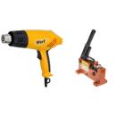 Набор STALEX Станок для резки арматуры MS-20 + Термопистолет WERT EHG 1800