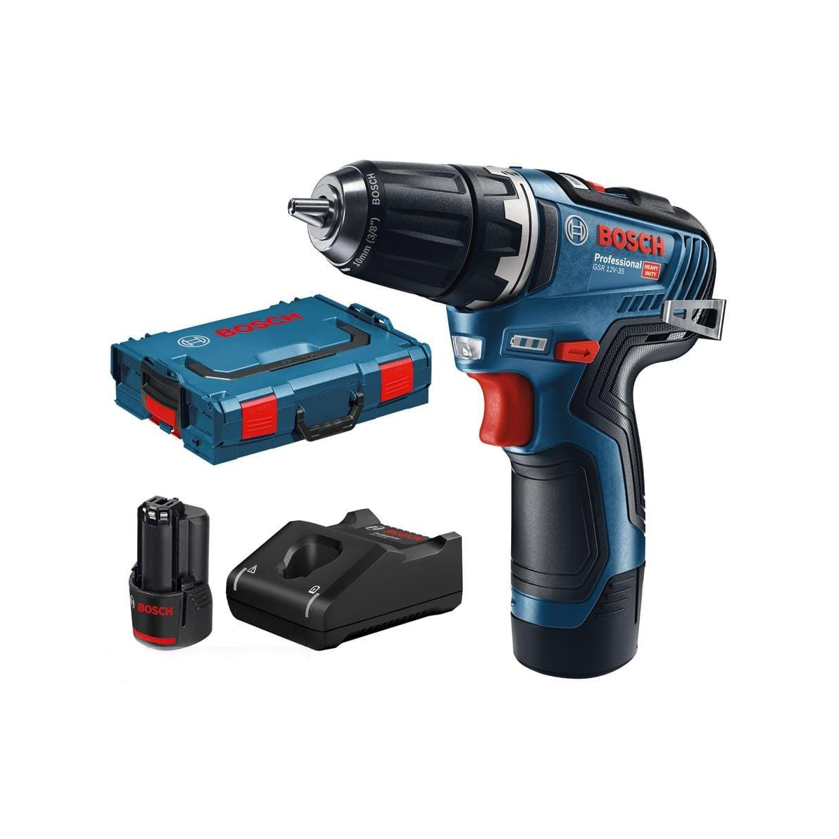 Дрель-шуруповерт BOSCH GSR 12V-35 (06019H8002) купить в Уфе по доступной  цене: характеристики и фото