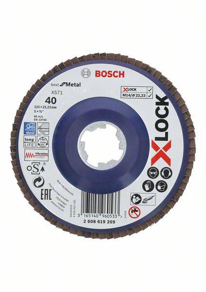 

Круг шлифовальный Bosch 2608619209 x-lock, 2608619209 x-lock