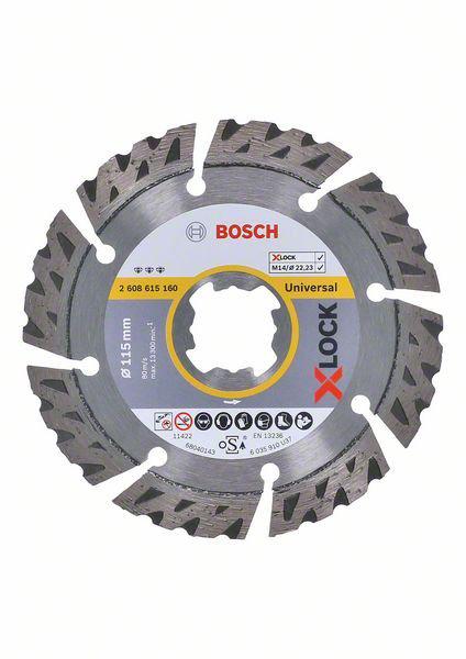

Круг алмазный Bosch Ф115хx-lockмм универсальный (2608615160 x-lock, Ф115хx-lockмм универсальный (2608615160 x-lock)