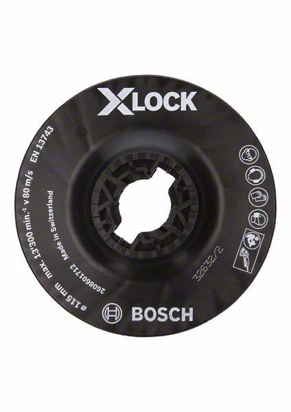 

Тарелка Bosch 2608601712 x-lock 115мм, Черный, 2608601712 x-lock 115мм
