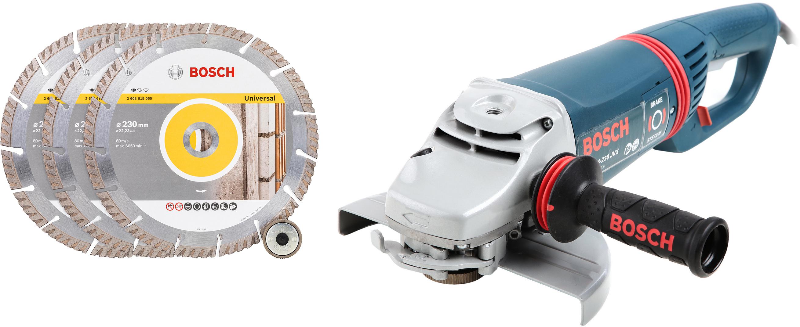 

Набор Bosch УШМ (болгарка) gws 24-230 jvx (0.601.864.504) +Набор 06159975h7, УШМ (болгарка) gws 24-230 jvx (0.601.864.504) +Набор 06159975h7