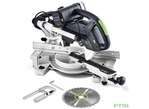 Изображение товара Пила торцовочная FESTOOL KS 60 E 561683, мощность 1200 Вт, диски 216 мм, универсальная