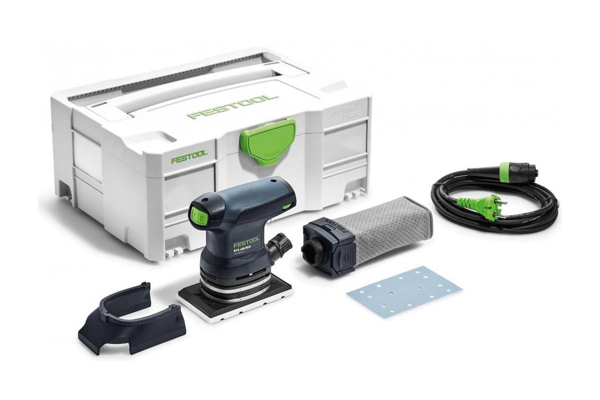 Вибрационная шлифмашина Festool RTS 400 REQ-Plus (574634) RUTSCHER - цена,  фото и инструкция - купить в Москве, СПб и РФ