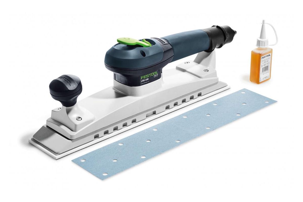 Машинка шлифовальная плоская пневматическая FESTOOL LRS 400 (574813)  RUTSCHER купить в Уфе по доступной цене: характеристики и фото