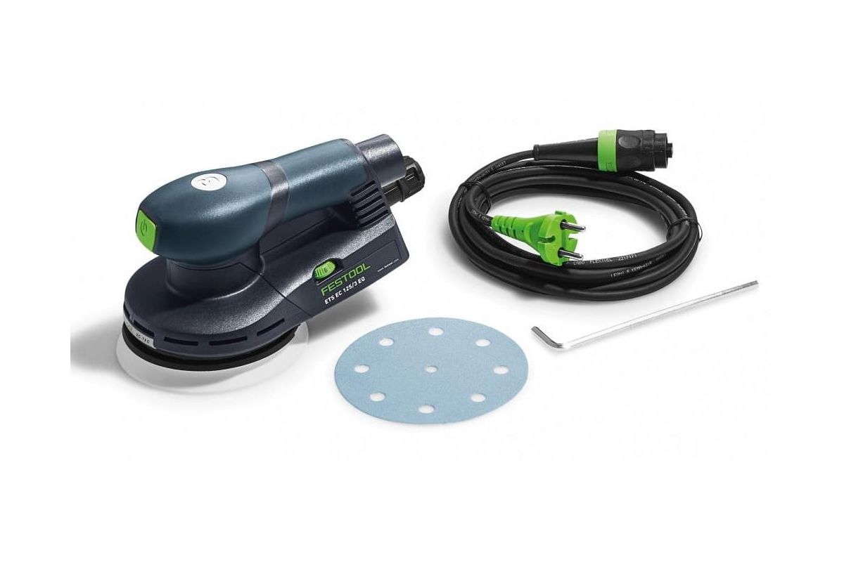 Эксцентриковая машина FESTOOL ETS EC 125/3 EQ (571895) купить в Уфе по  доступной цене: характеристики и фото