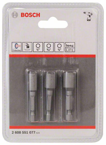 

Набор головок Bosch H 50мм, s 1/4'' (extra hard 2 608 551 077, H 50мм, s 1/4'' (extra hard 2 608 551 077)