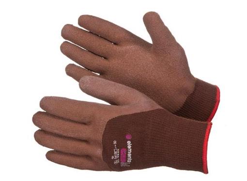Изображение товара Перчатки антипорезные ELEMENTA Prime Crinkle Latex Cotton+ 10 размер