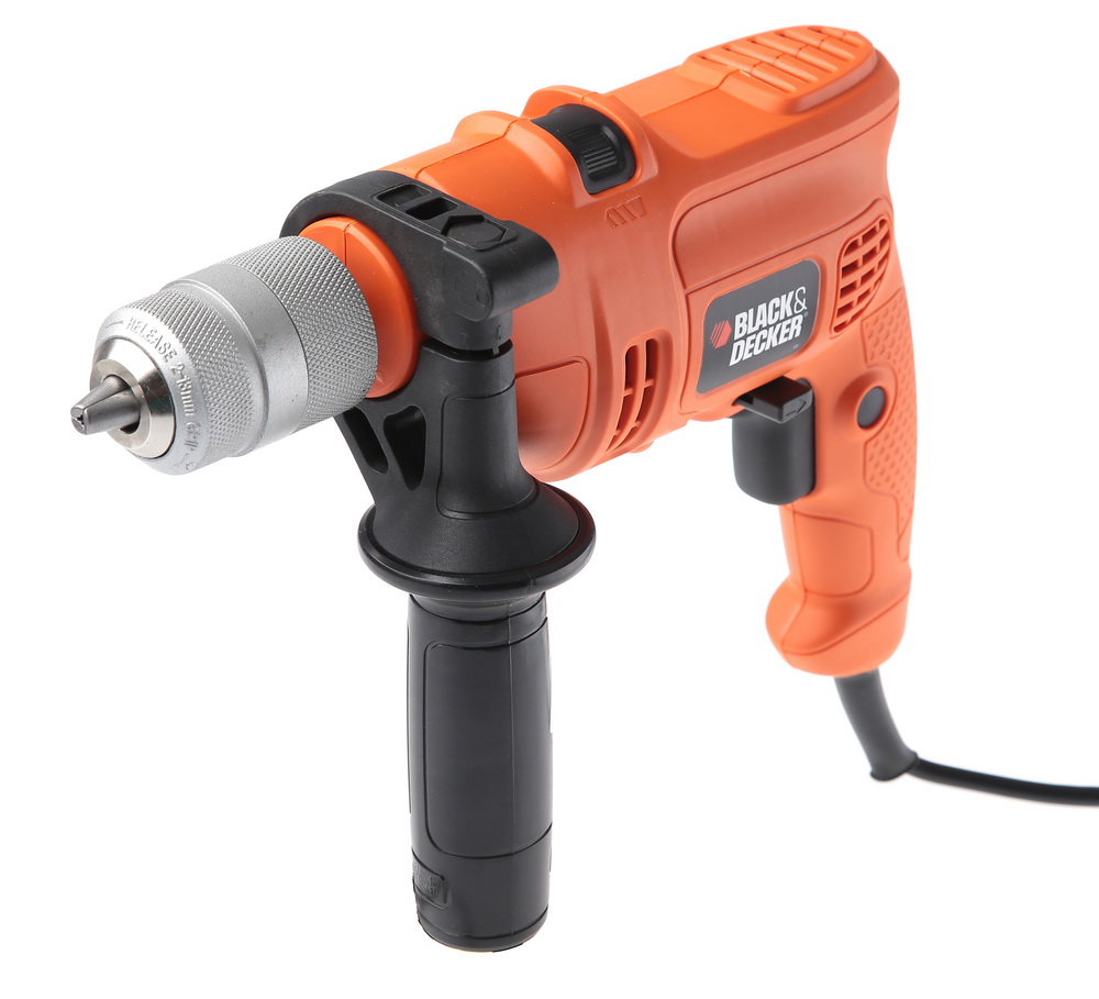 фото Дрель ударная black & decker kr504cre