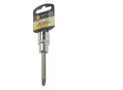 Изображение товара Головка-бита ЭВРИКА PH4 100мм (ER-94504H) с держателем