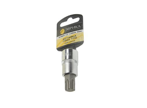 Изображение товара Головка-бита ЭВРИКА T70 60мм ER-94607H для крепежа Torx