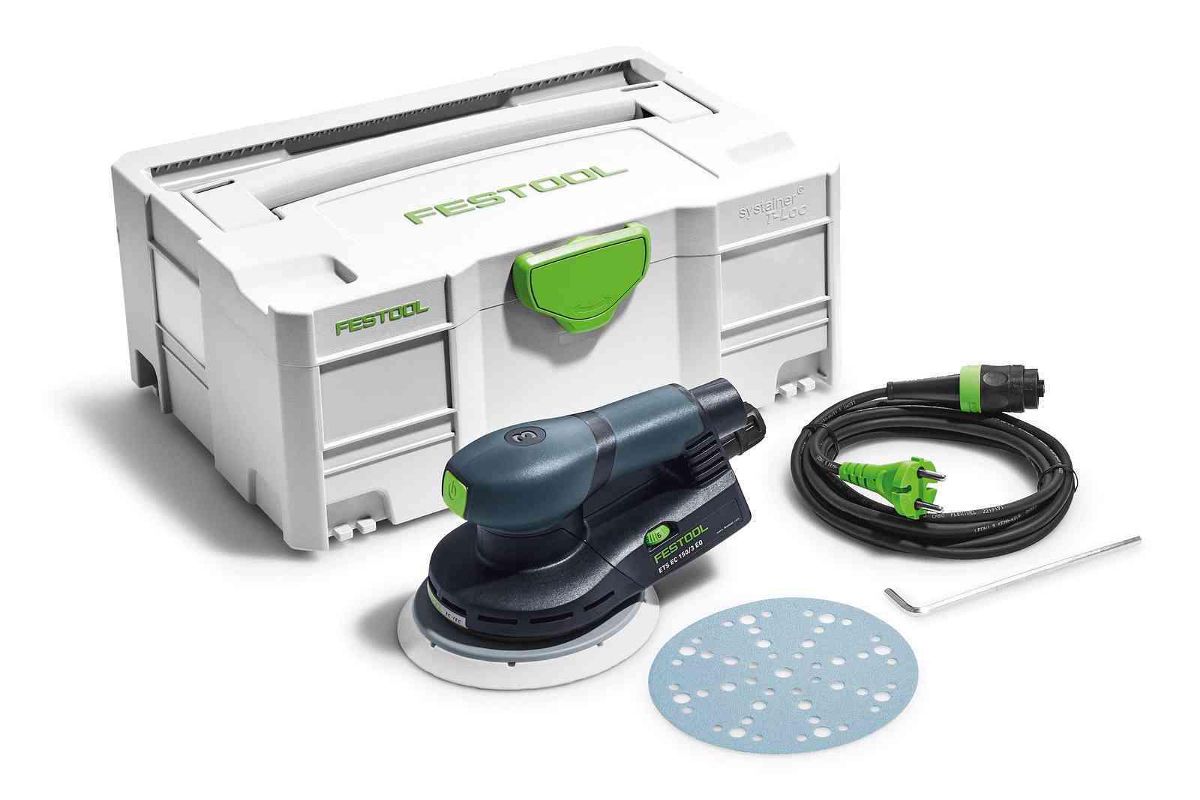 Эксцентриковая машина Festool ETS EC 150/5 EQ-Plus (575042) - цена, фото и  инструкция - купить в Москве, СПб и РФ