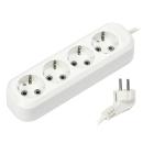 Изображение товара Удлинитель SMARTBUY SBE-16-4-03-Z 4 гнезда 3 м 16 А ПВС белый