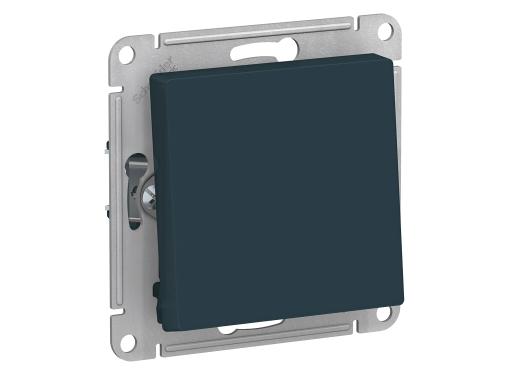 Изображение товара Переключатель механический 1-клавишный IP20 изумруд Schneider Electric AtlasDesign ATN000861